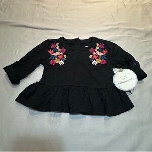 Koala Kids NWT Floral Embroidered Top